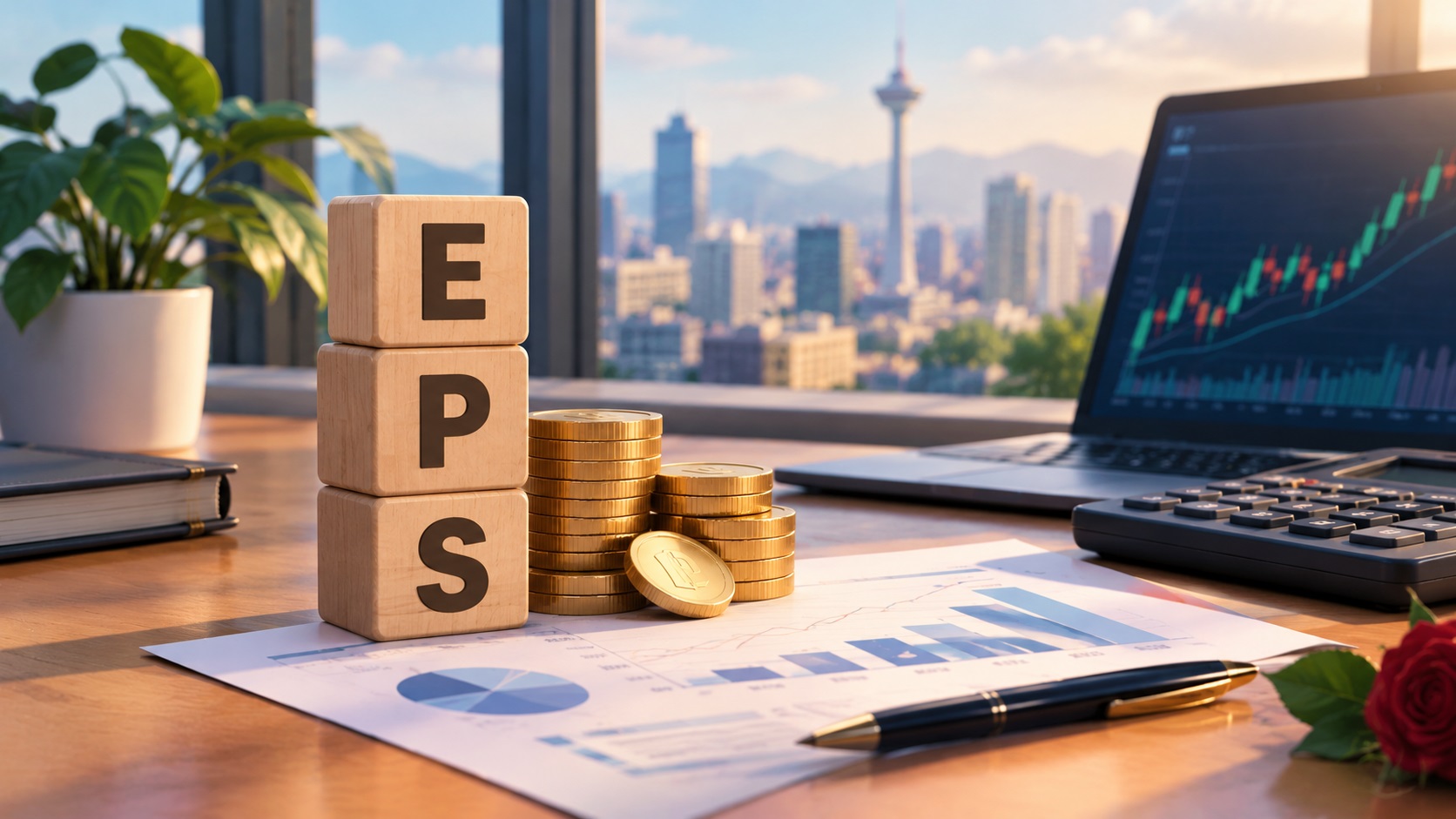 EPS چیست؟ محاسبه سود هر سهم و رابطه آن با P/E